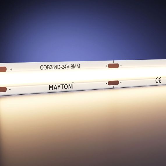 Светодиодная лента Maytoni 12W/m 384LED/m COB теплый белый 5M 201074