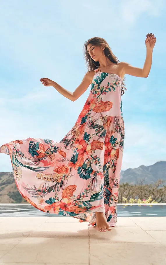 Блуза купальная 25055C