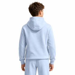 Кофта для мальчика теннисная Nike Sportswear Club Fleece Pullover - hydrogen blue/white