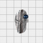 Кольцо "Импресс" из коллекции "Эдем"