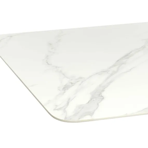 Обеденный стол Axen 200х95 см, белая керамика