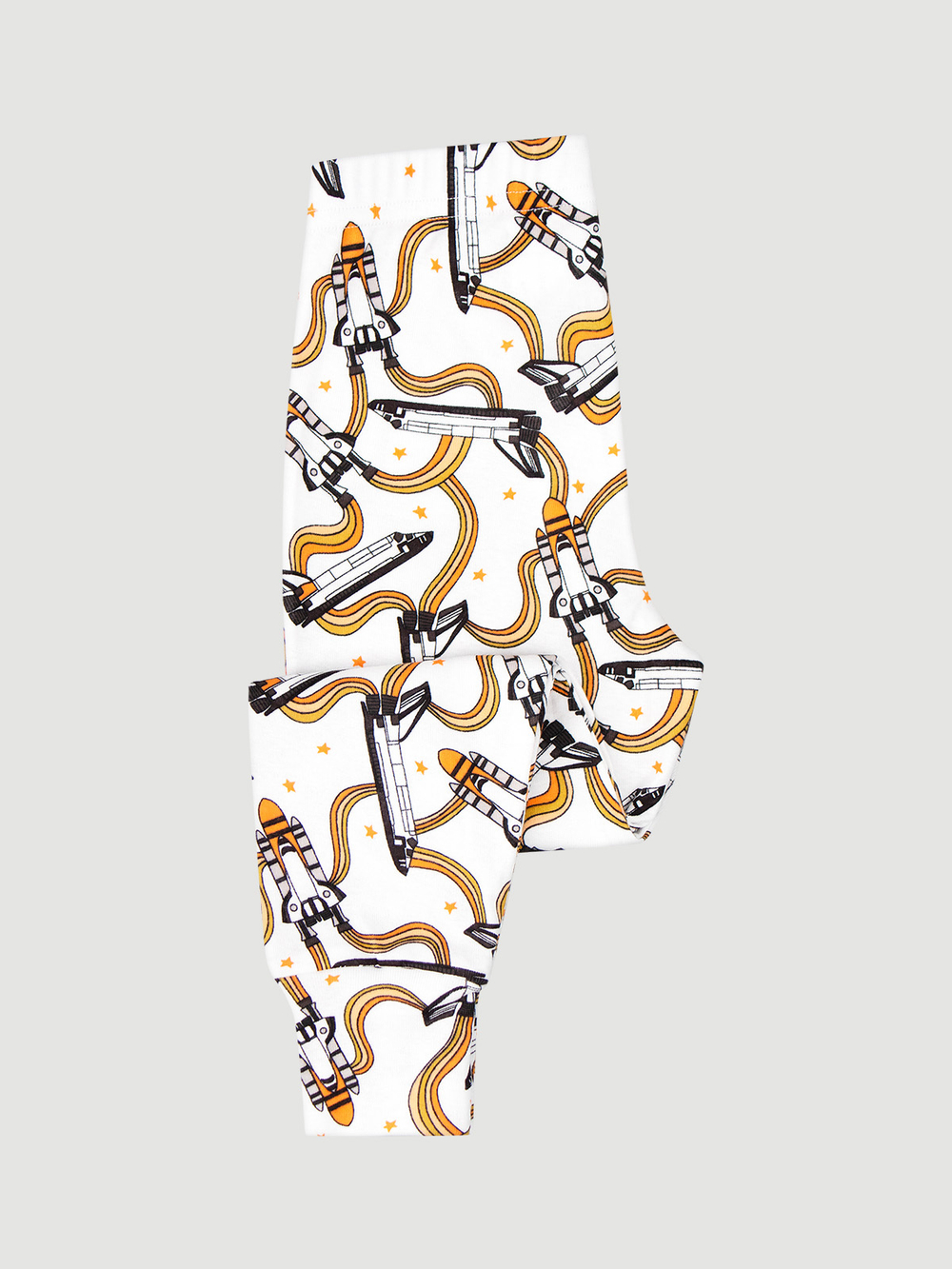 Пижама Mjölk Ракеты, на манжетах