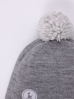 Шапка весенняя/осенняя вязаная КОДИ (Пепельный)