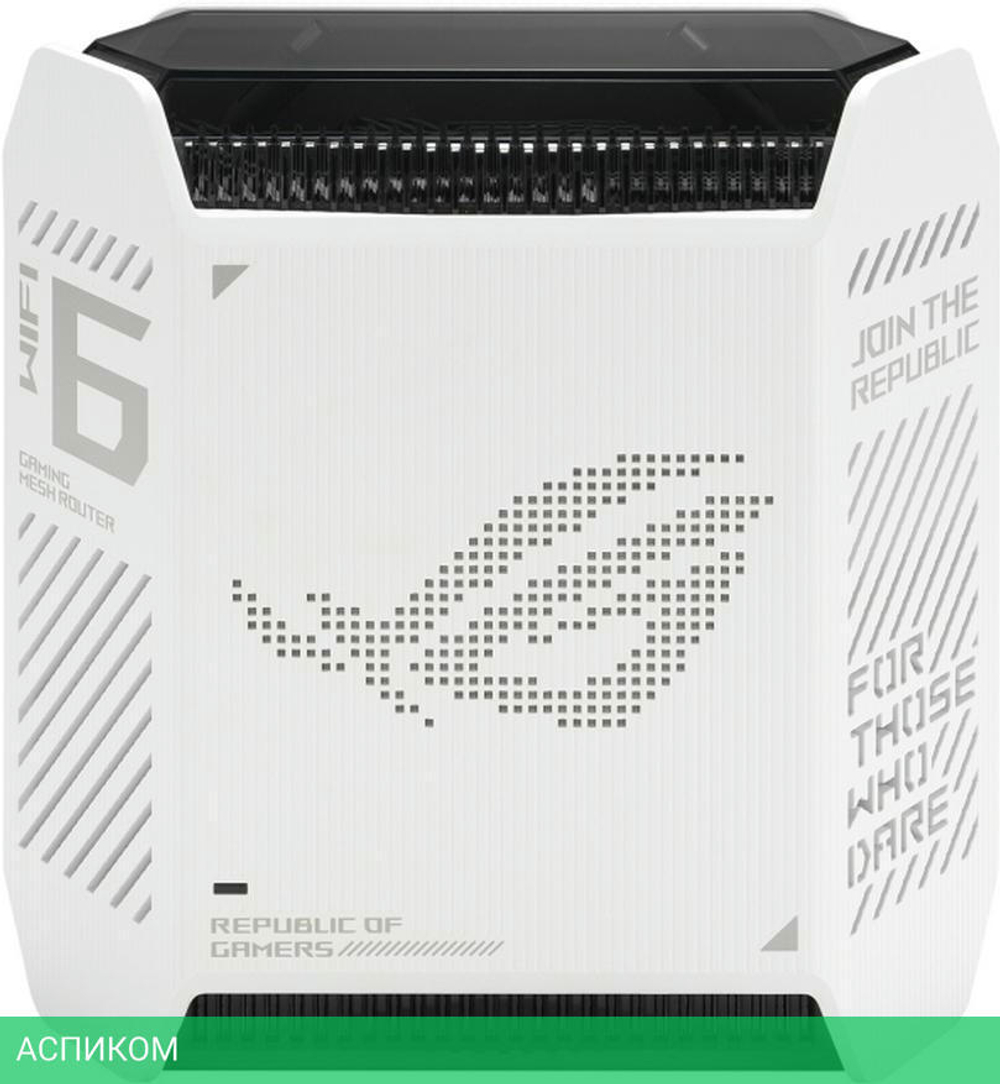 Маршрутизатор ASUS GT6 White-1-PK (90IG07F0-MU9A30)