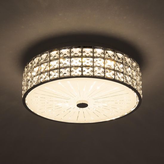 CL32413G1 Портал Хром Св-к Люстра c RGB