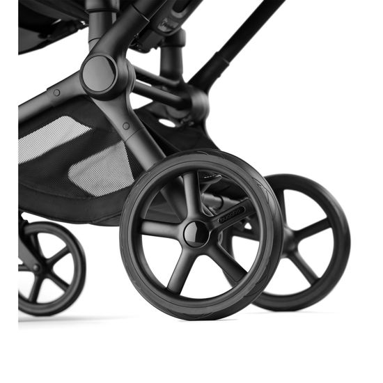 Коляска 2 в 1 Bugaboo Fox 5 Renew (Black/Heritage Black/Dark Cherry)
