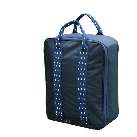 Вместительная сумка для путешествий с плечевым ремнем, цвет синий