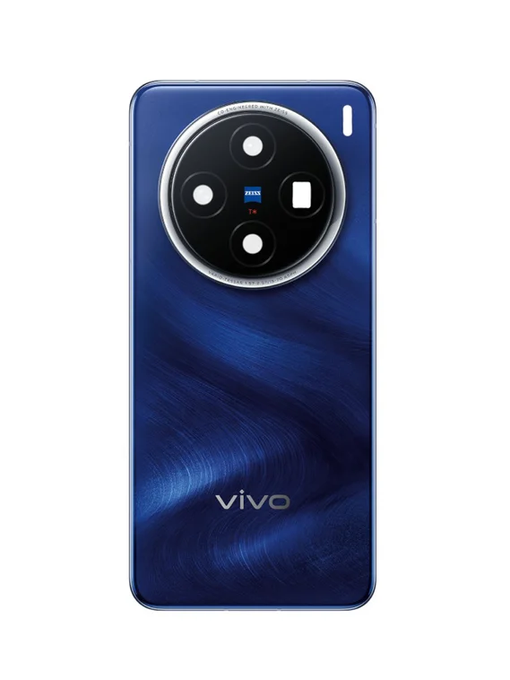 Задняя крышка для Vivo X200 синяя (Blue) со стеклом камеры