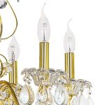 790062 Люстра SCHON 6x60W E14 ЗОЛОТО