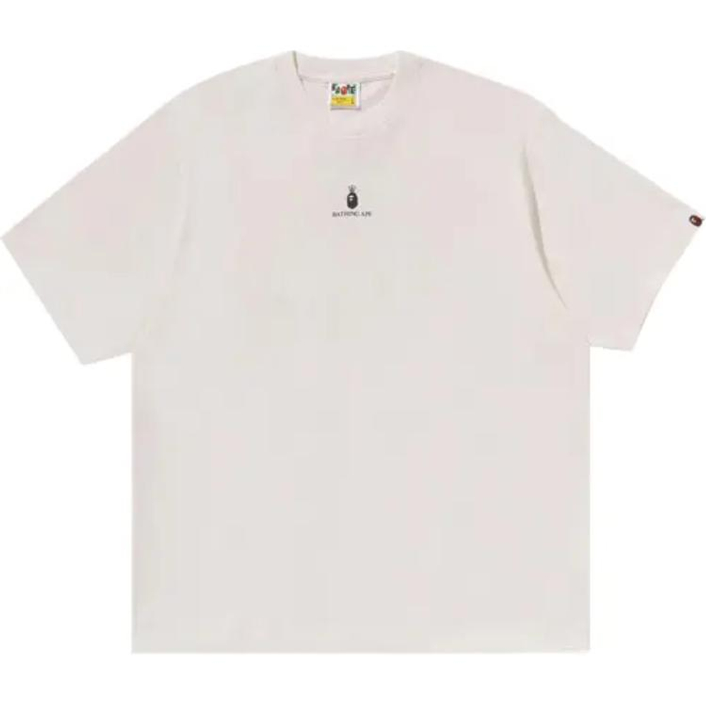 A Bathing Ape College Logo Relaxed Fit Tee