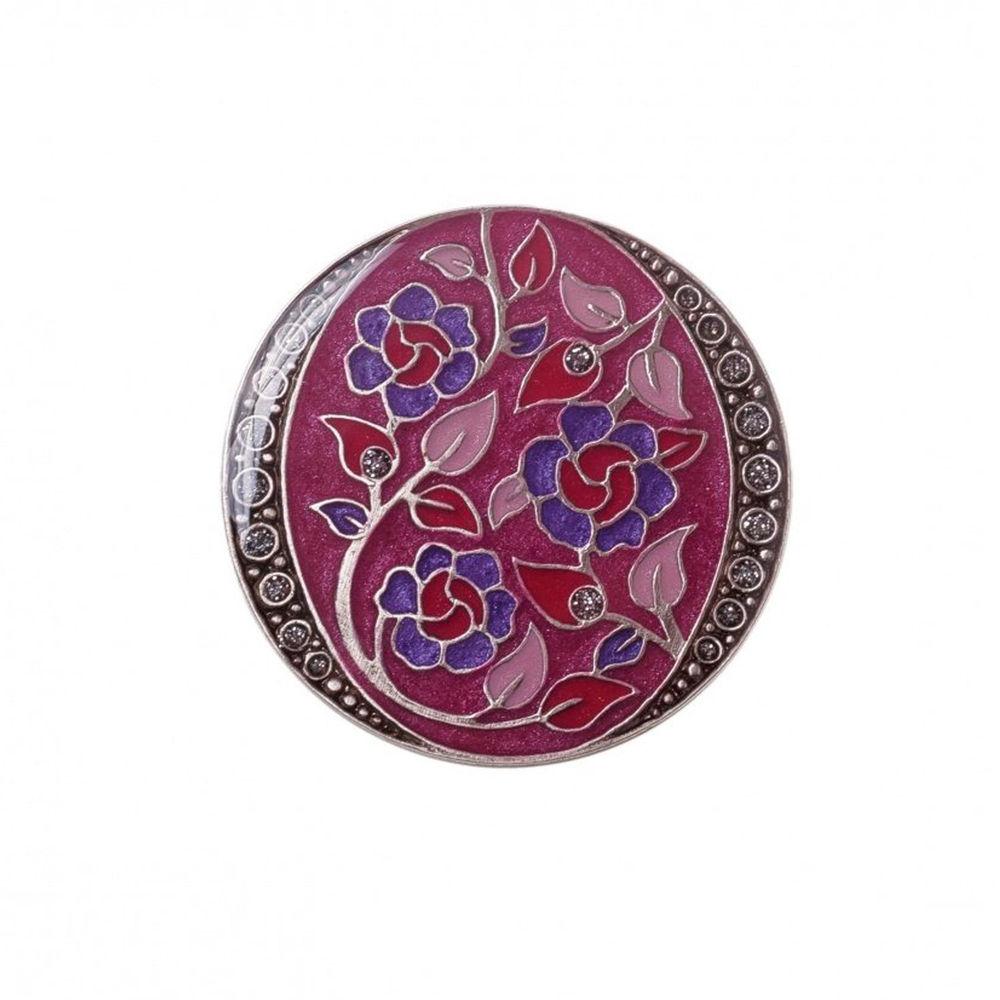 Брошь Clara Bijoux Цветы F77098 V