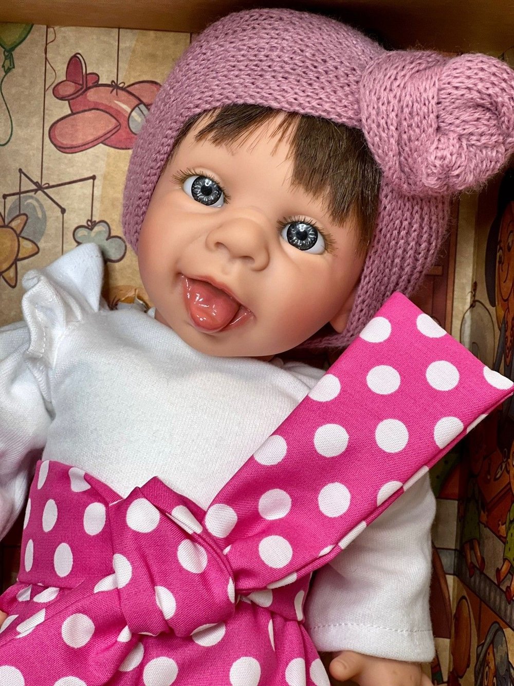 Кукла LAMAGIK мягконабивная  38см Gestito (12034)