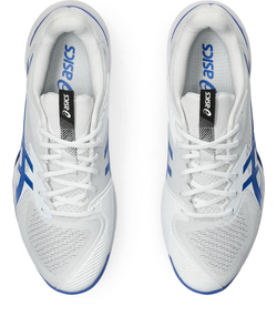 Теннисные кроссовки Asics Solution Speed FF 3 Clay - white/tuna blue