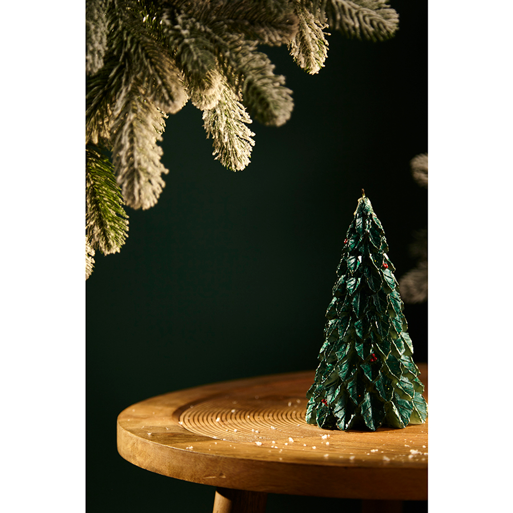 Свеча декоративная festive flame из коллекции new year essential, 19,5 см