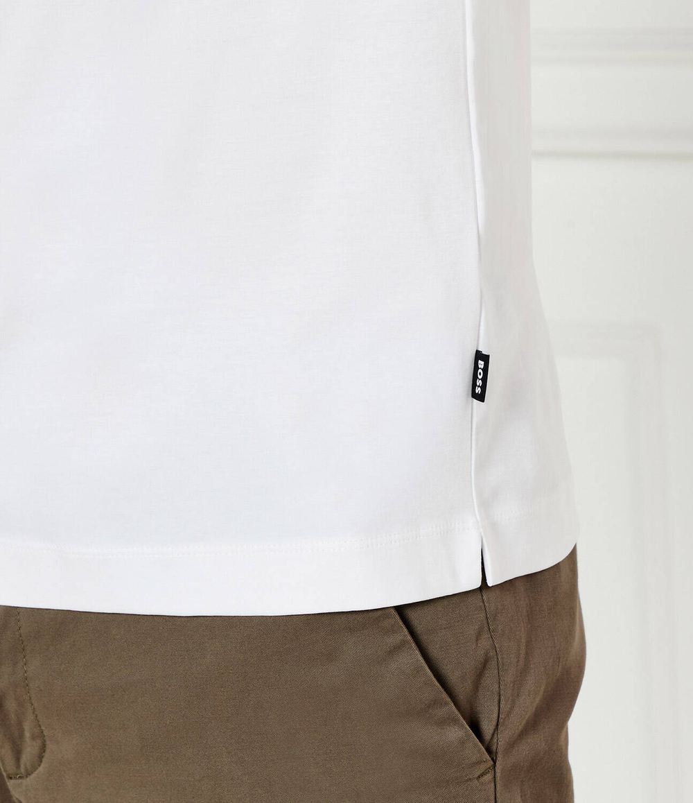 Поло C-Paley 01 BOSS BLACK - белый(50523917)