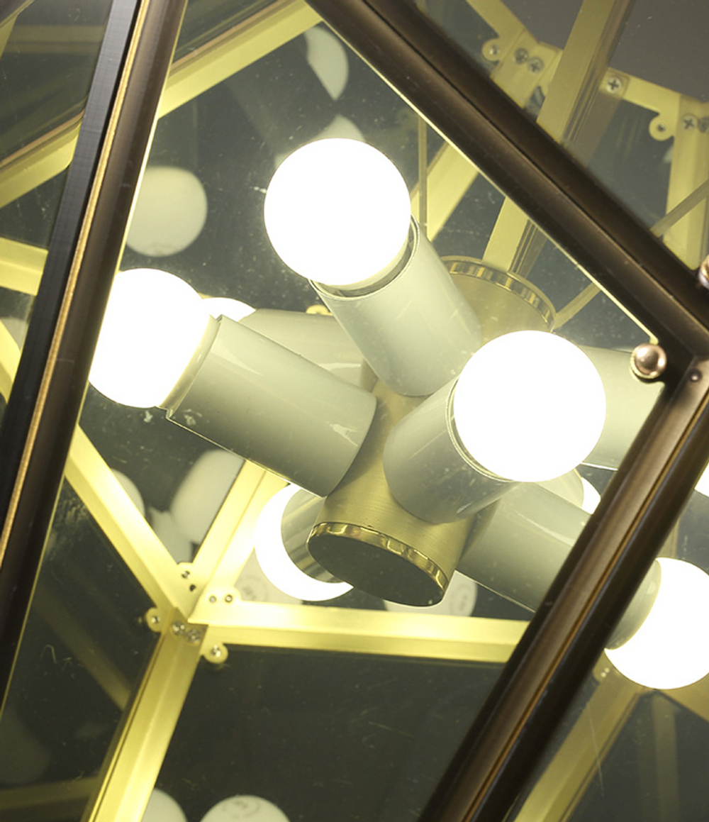 Ceiling design lamp  Empire by Lindsey Adelman (Black)