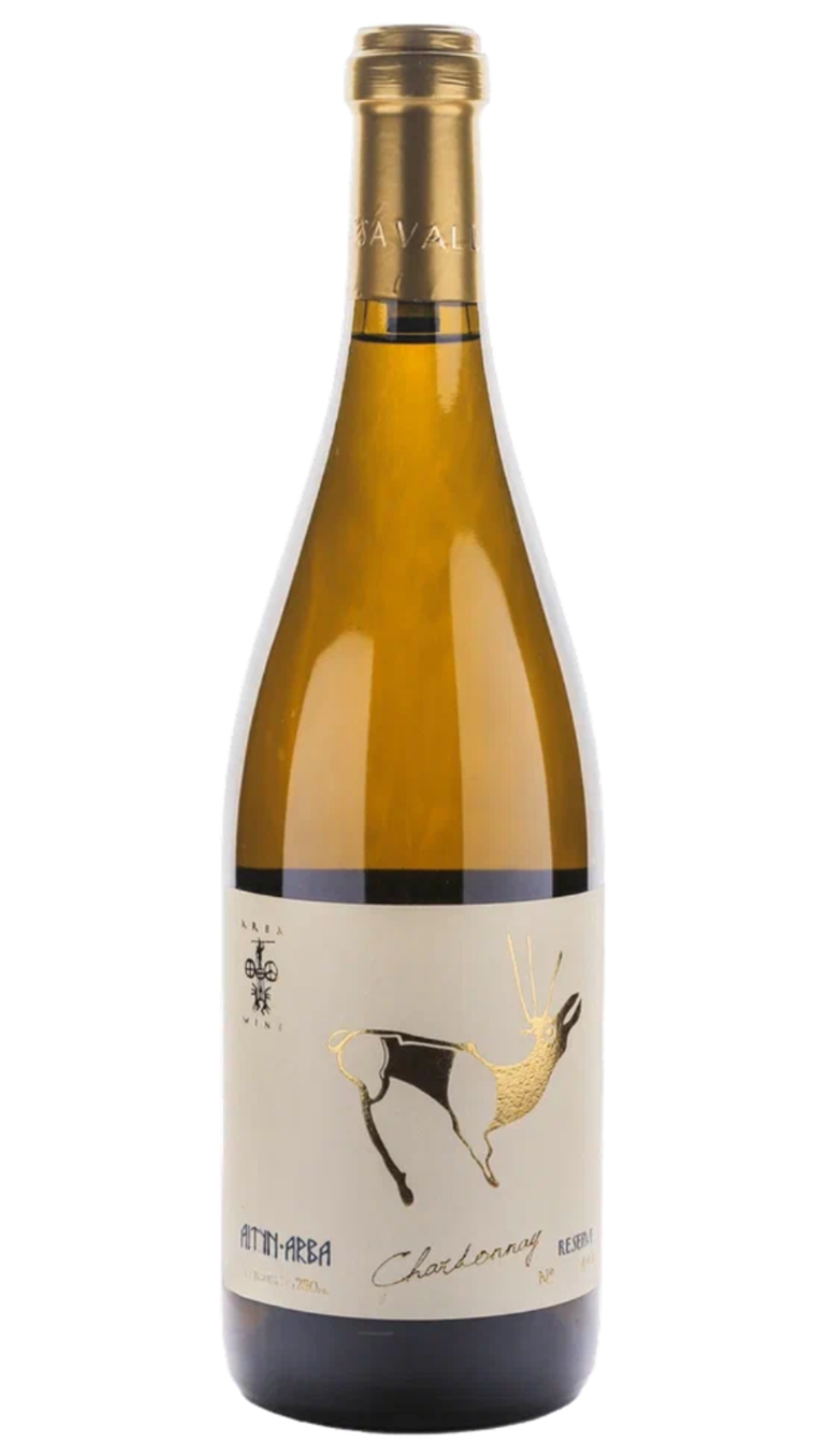 Arba wine "Altyn Arba Chardonnay RESERVA 2015" 0.75 л