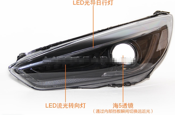 Передние фары Форд Фокус 3 2015-2018 V19 type