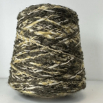 BIZARRE - Industria Italiano Filati; 48% вискоза, 52% п/а; нить фактурная с утолщениями; 170м/100гр; col. 1736, цвет: хаки; S717