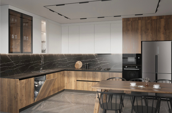 Примеры современных кухонь в дизайне из интернета