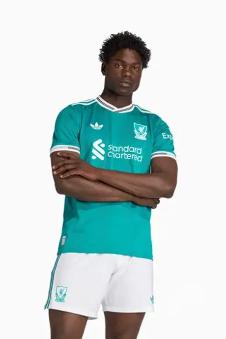 Футболка adidas Liverpool FC 25/26 3rd Authentic - бирюзовый