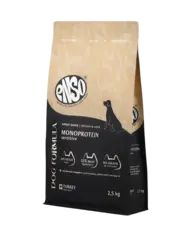 ENSO DF Monoprotein сухой корм для взрослых сред/круп собак индейка/шпинат 2,5 кг