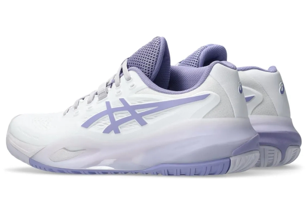 Женские Кроссовки теннисные Asics Gel-Resolution X - white/bluebell