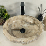 Раковина из оникса Erozy Grey EO-64628 42*37*15 0156