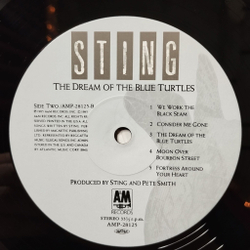 Винтажная виниловая пластинка LP Sting The Dream Of The Blue Turtles (Japan 1985) (Obi) Shadows In The Rain