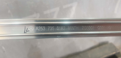 Молдинг двери задней левой Mercedes GLC (X253) 15-нв Б/У Оригинал A2537350182