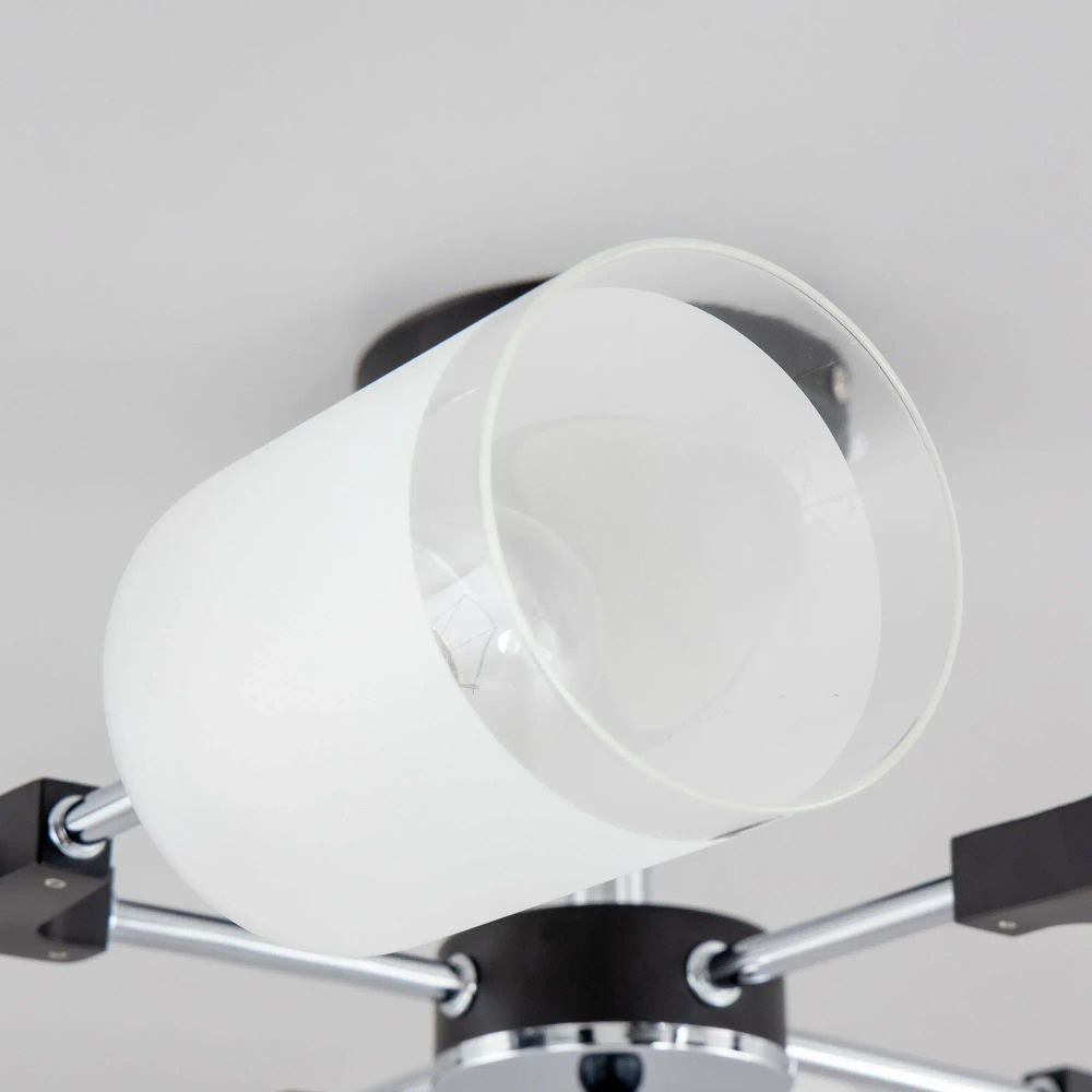 Citilux Эрик CL136185 Люстра потолочная Чёрная