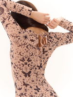 Купальник с рукавом Космос