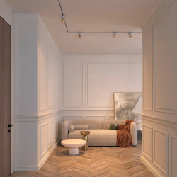 Светильник SP-PLURIO-TRACK-4TR-R77-9W Day4000 (WH-BRS, 36 deg, 230V) (Arlight, IP20 Металл, 3 года) 038100