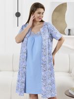 Ночная сорочка Забвение-1 Виотекс ГОЛУБОЙ