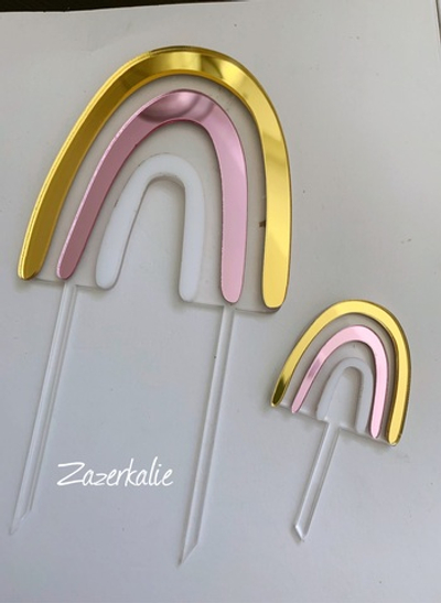 Радуга на торт ( в комплекте 1 штука)