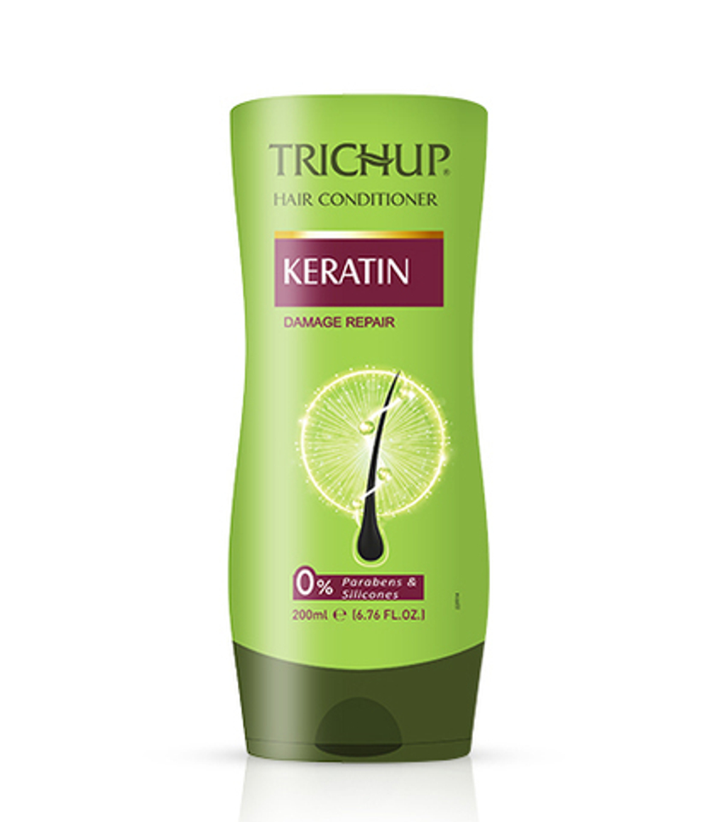 Кондиционер для волос Vasu Trichup Keratin с Кератином, 200 мл