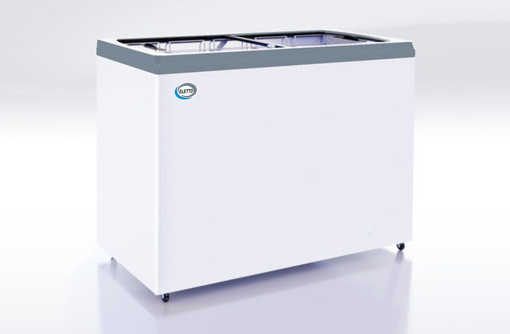 Ларь морозильный ЛВН 400 П Eletto R290 (СF 400 FE R290) серый