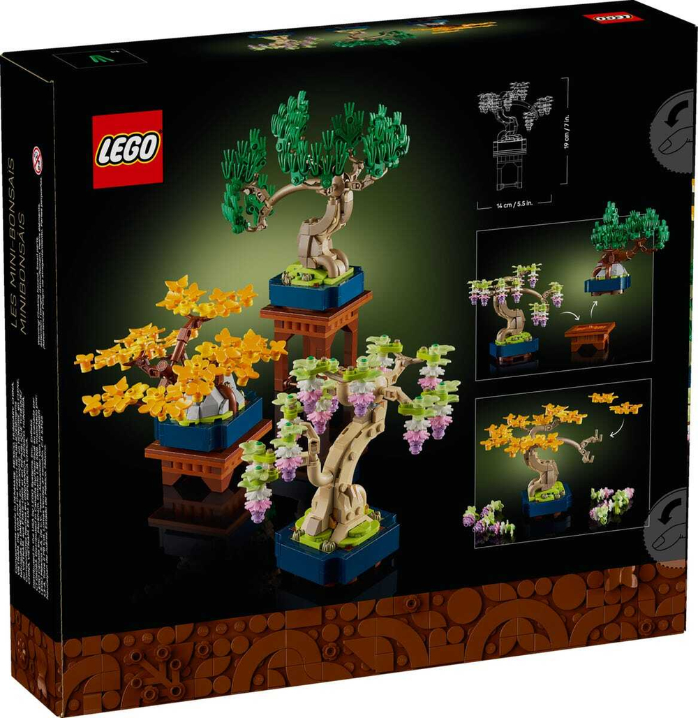 Конструктор LEGO The Botanical Collection 10373 Mini Bonsai Trees