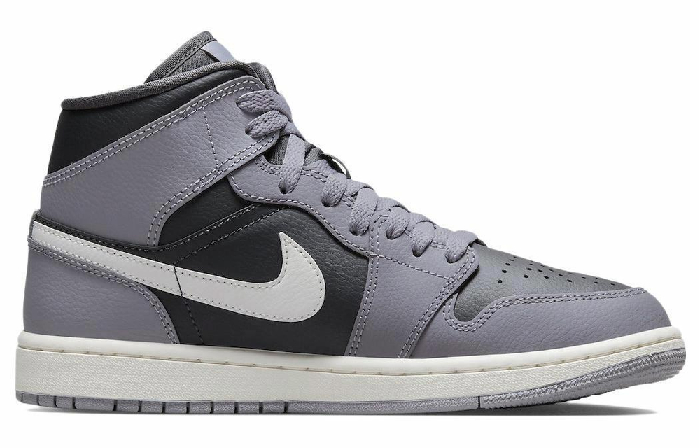 Кроссовки Jordan Air Jordan 1 Mid "Cement Grey" (Женская размерная сетка)