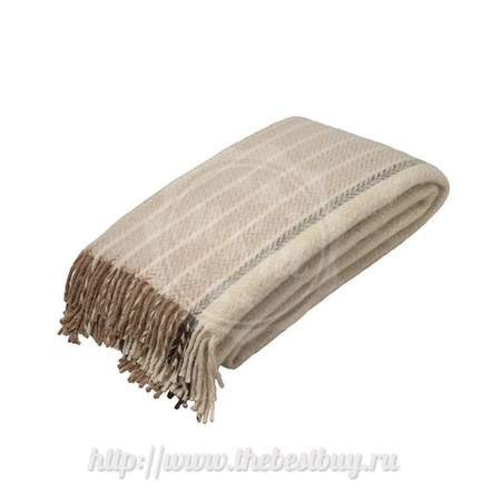 Плед из 100% шерсти новозеландских ягнят  Санремо 140x200 см. - арт. (RR1-741-140-03)