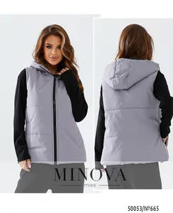 Жилет 665-серый Minova