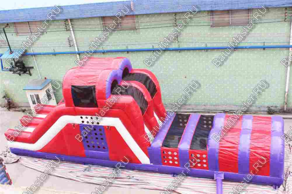 Надувная полоса препятствий "Веселые испытания"