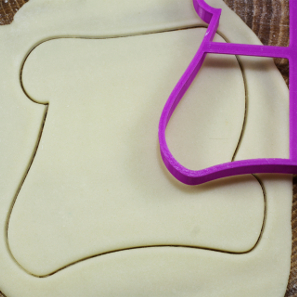 Форма для пряников Свиток (12,8 см)