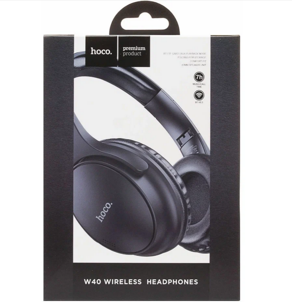 Наушники беспроводные складные Hoco. W40