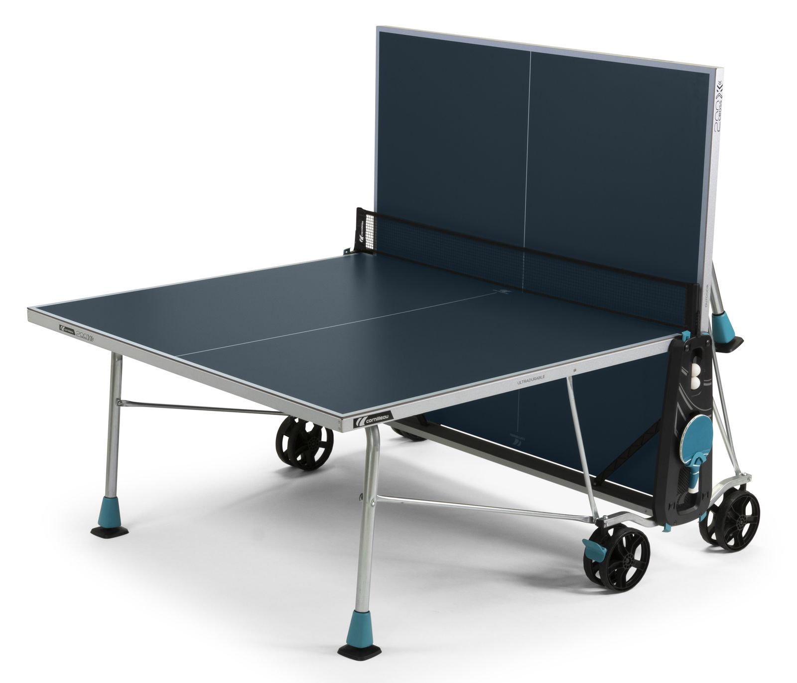 Теннисный стол Cornilleau всепогодный 200X Outdoor blue 5 mm фото №10