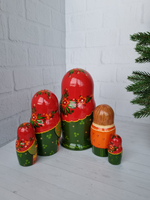 Матрешка "с курочкой" традиция 5 мест