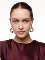 Серьги "Character New" из граната