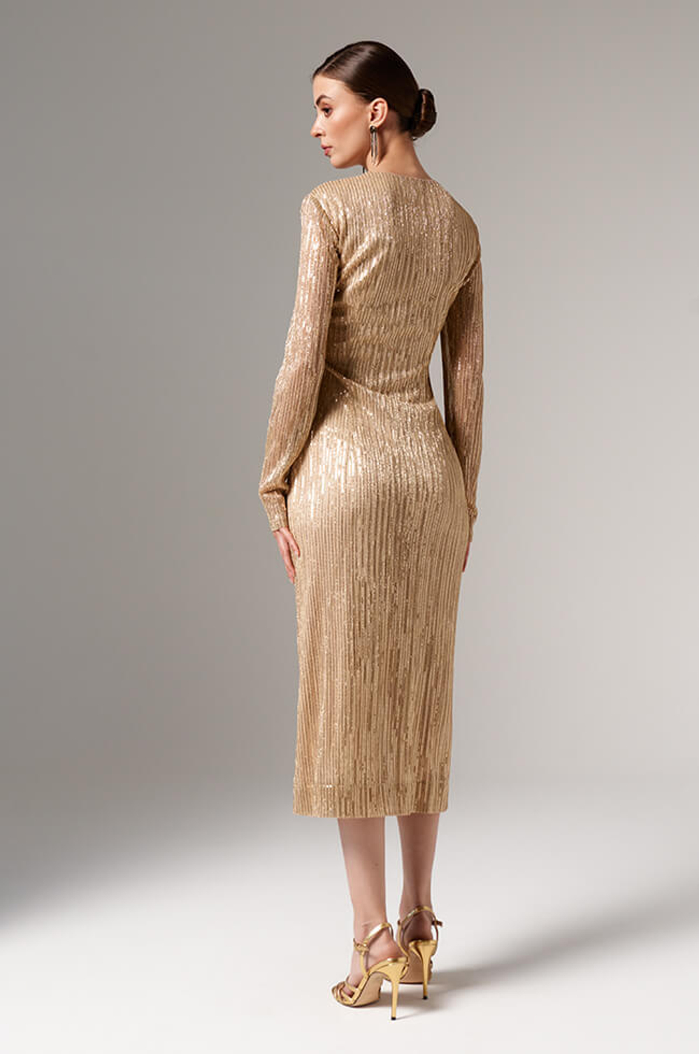 51595 Платье женское (золото)