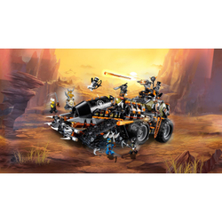 LEGO Ninjago: Стремительный странник 70654 — Dieselnaut — Лего Ниндзяго