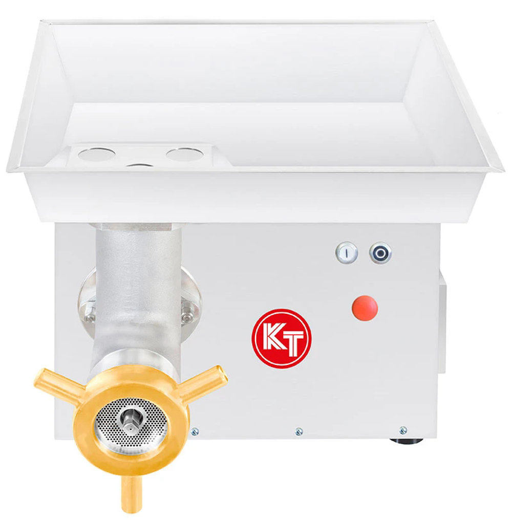 Мясорубка Koneteollisuus (KT) LM-98/P (корпус нержавеющая сталь, шнек нержавеющая сталь, с педалью)